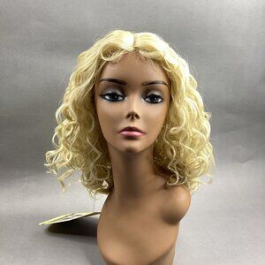 Hayden Long Wavy #613 Platinum Blonde Premium Synthetic Lace Part Wig